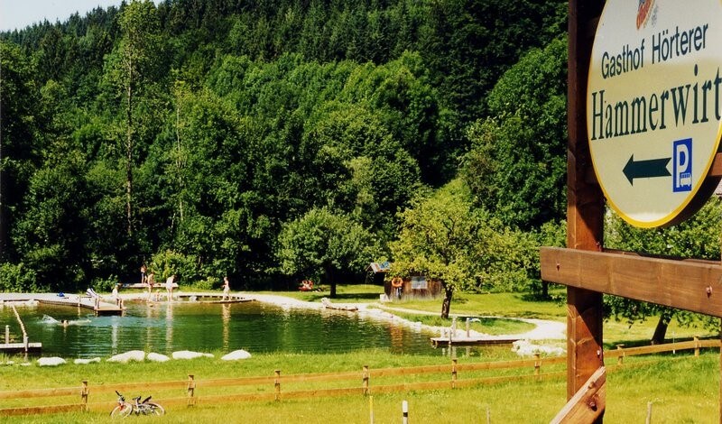 Schwimmteichanlage des Gasthof Hörterer